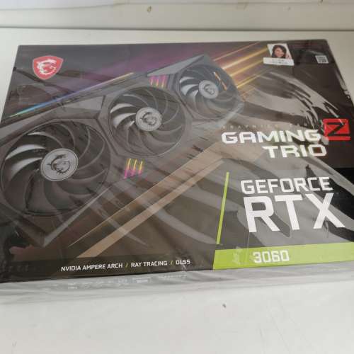 全新 MSI GeForce RTX 3060 Gaming Z Trio