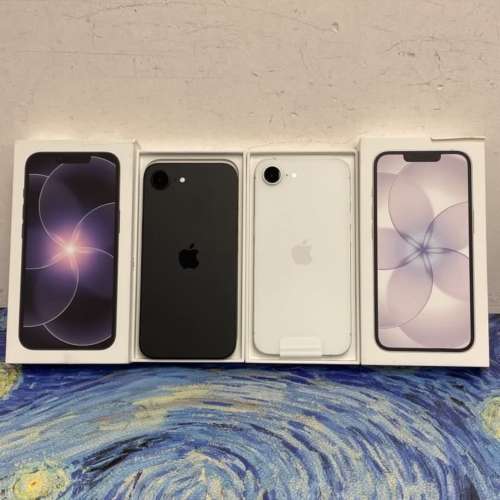 🔥優惠減價🔥✨Apple iPhone 17系列✨/香港行貨/Apple iPhone 17e/百搭黑色🖤白色...