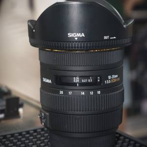 Sigma 10-20/3.5 HSM for Sony A 系統 （no Sony E / no 微單 / no 無反/ no CANON...