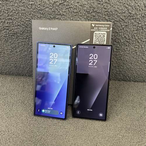 (✨香港行貨三星極致輕薄摺疊機✨）Samsung Galaxy Z Fold 7/🖤黑色🖤💚綠色💚🩶灰...
