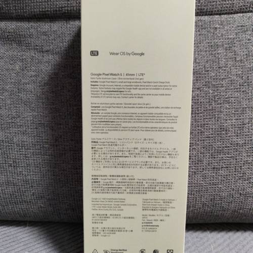 Google Pixel Watch 5 41mm LTE + Wifi Olive 綠色