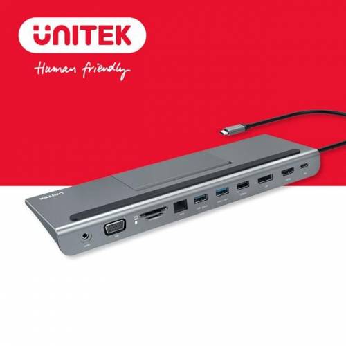 100% 原裝全新 UNITEK uHUB 11+ 11合1 USB-C Dock 4K輸出(量多)