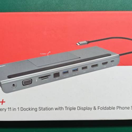 100% 原裝全新 UNITEK uHUB 11+ 11合1 USB-C Dock 4K輸出(量多)