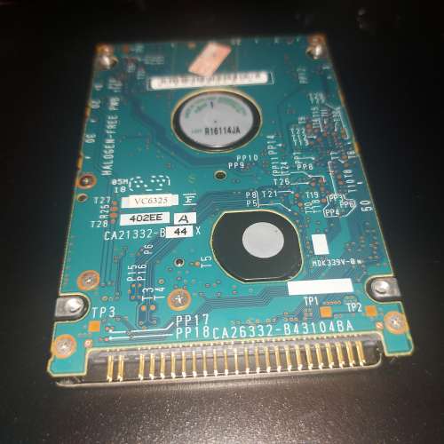 Fujitsu MHV2060AH PL 60GB 2.5 吋 IDE 硬碟