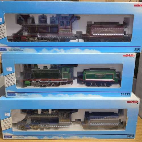 M&auml;rklin 1:32 Maxi Gauge 1 5454 / 54522 / 54530 蒸氣火車套裝
