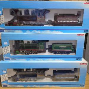 M&auml;rklin 1:32 Maxi Gauge 1 5454 / 54522 / 54530 蒸氣火車套裝