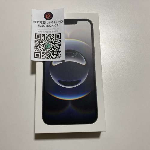港行 全新 未開封 iPhone 16e 512gb black  一年蘋果保養 what app 6497 6645 (not...
