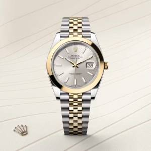 Rolex Datejust 41 Oyster, 41 mm, Oystersteel and yellow gold M126303-0002