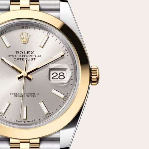 Rolex Datejust 41 Oyster, 41 mm, Oystersteel and yellow gold M126303-0002