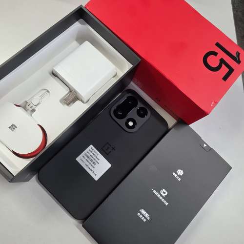 #3100 OnePlus 15 5G PLK110 (12+512GB) 黑色 99%新