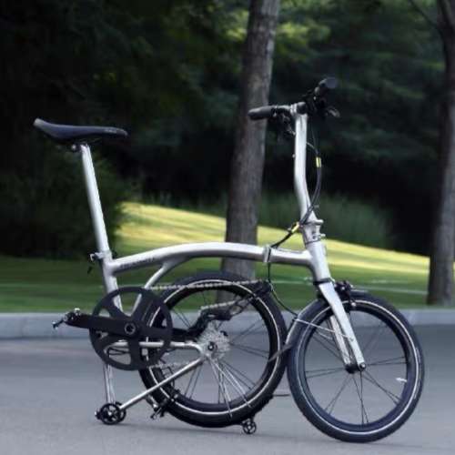 航輪 HI-LIGHT ZC16 7速 鈦合金3D打印 16吋349折叠車三叠車 ( 三折叠小布 國布 )送...