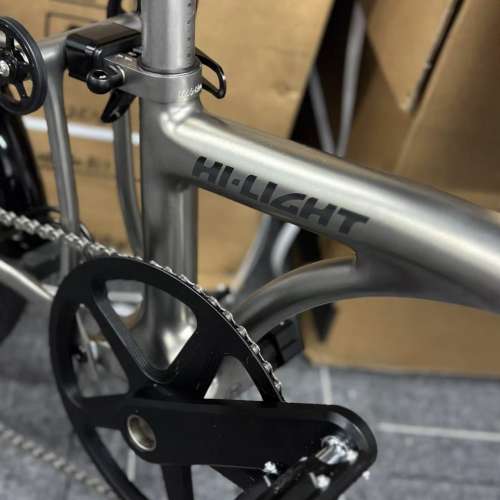 航輪 HI-LIGHT ZC16 7速 鈦合金3D打印 16吋349折叠車三叠車 ( 三折叠小布 國布 )送...