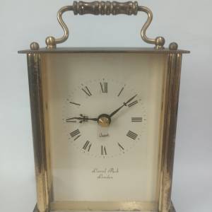 二手英國古董座檯石英銅鐘行走準時 not AP Longins Omega PP Rolex Seiko