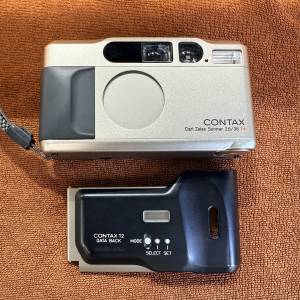 Contax T2 Carl Zeiss sonnar 35mm film camera with data back
