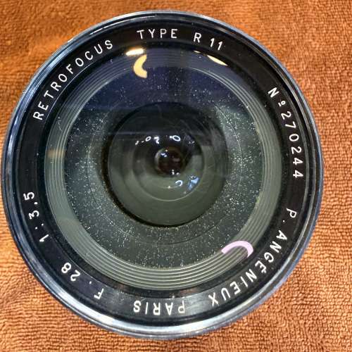 P.Angenieux Paris 28mm f/3.5 Retrofocus Type R11