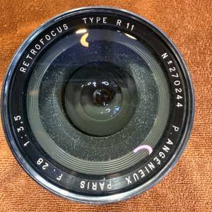 P.Angenieux Paris 28mm f/3.5 Retrofocus Type R11