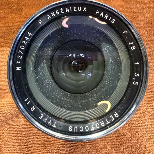 P.Angenieux Paris 28mm f/3.5 Retrofocus Type R11