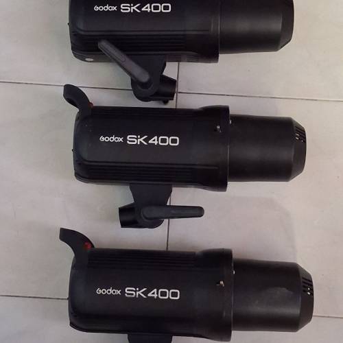 Godox SK400攝影燈一套送發射接收器
