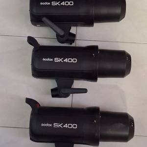 Godox SK400攝影燈一套送發射接收器