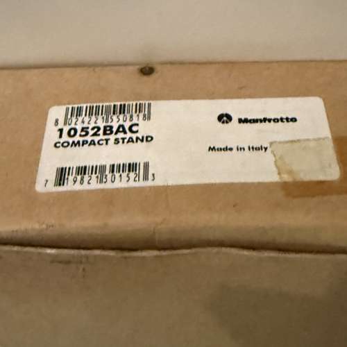 Manfrotto 1052BAC Compact Photo Stand, Air Cushioned and Portable