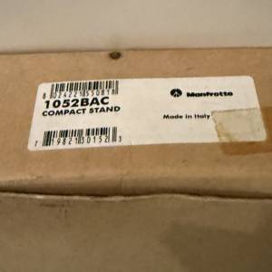 Manfrotto 1052BAC Compact Photo Stand, Air Cushioned and Portable