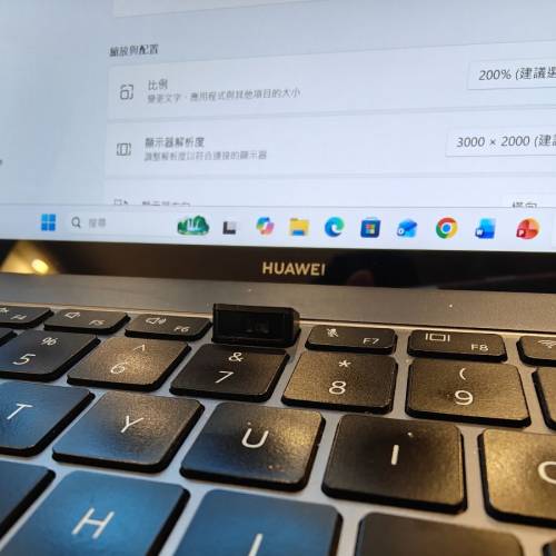 華為 HUAWEI Matebook X Pro i7 （16+1tb） 3：2 touchscreen  2k mon mx250 獨立顯卡