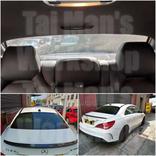 BENZ CLA 全車防曬窗網