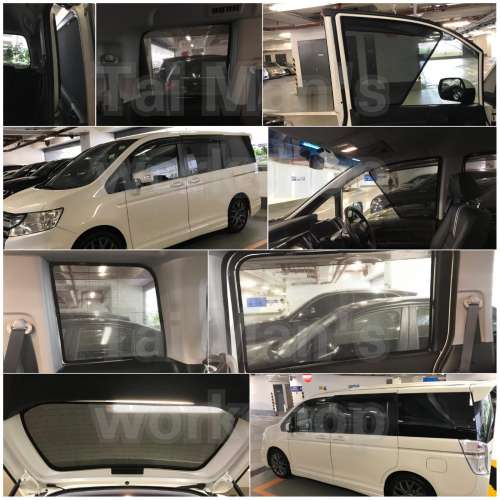 RK Stepwgn 全車防曬磁石窗網