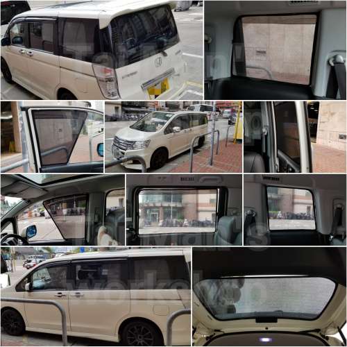RK Stepwgn 全車防曬磁石窗網