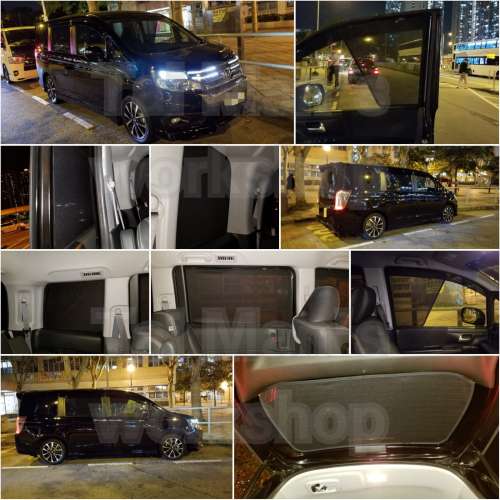 RK Stepwgn 全車防曬磁石窗網