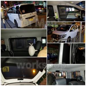 Stepwgn Spada 全車防曬磁石窗網