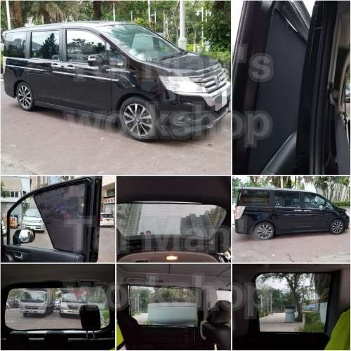 Stepwgn Spada 全車防曬磁石窗網