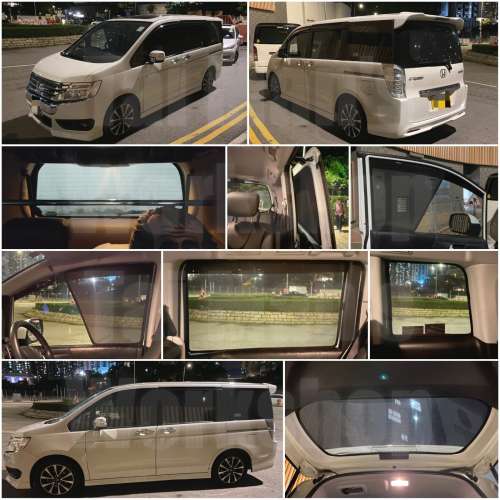 Honda Stepwgn 全車防曬磁石窗網(RK1 RK5)