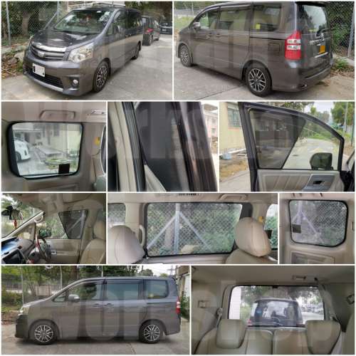Toyota Voxy Noah 全車防曬磁石窗網