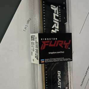 全新冇開封 24/9/2026購買 kingston DDR4 3200 16gb*1 (KF432C16BB1/16WP)