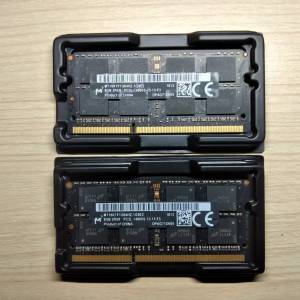 2 pcs of MICRON DDR3 8GB (TOTAL  16GB) PC3L 14900S  RAM