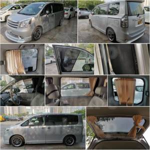 Toyota Voxy Noah 全車防曬磁石窗網 ZRR70