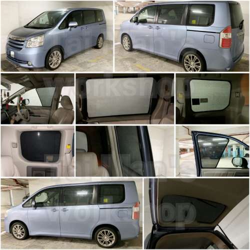 Toyota Voxy Noah 全車防曬磁石窗網 ZRR70