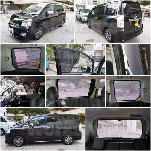 Toyota Voxy Noah 全車防曬磁石窗網 ZRR70