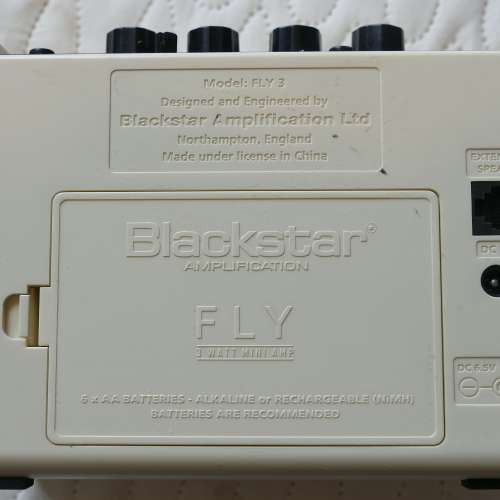 Blackstar mini guitar practice amp.