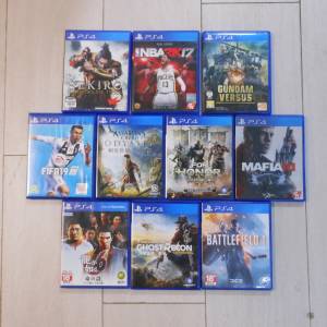 PS4 Games 全部 $350