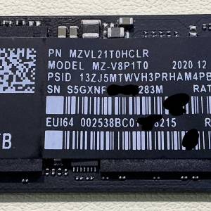 三星 Samsung 980 Pro 1TB nvme m.2 ssd