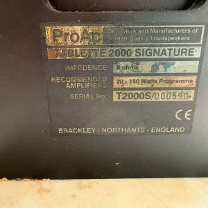ProAC Tablette 2000 Signature Ebony