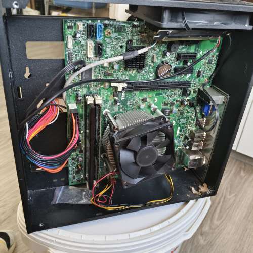 插电即用小型电腦i3 2120, GA B75m 主板， 4G ddr3 , 120g ssd, usb wifi