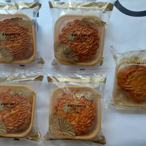 月餅 5個 (實物如圖)