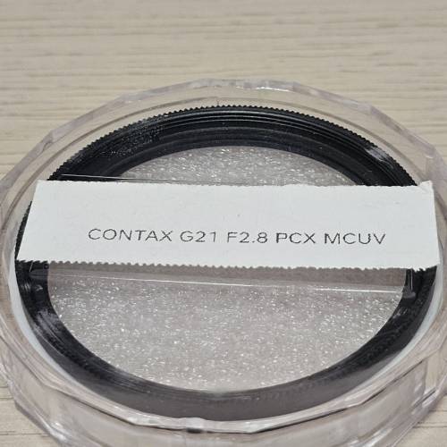 Contax g21 PCX MCUV 無反鏡 修正 filter