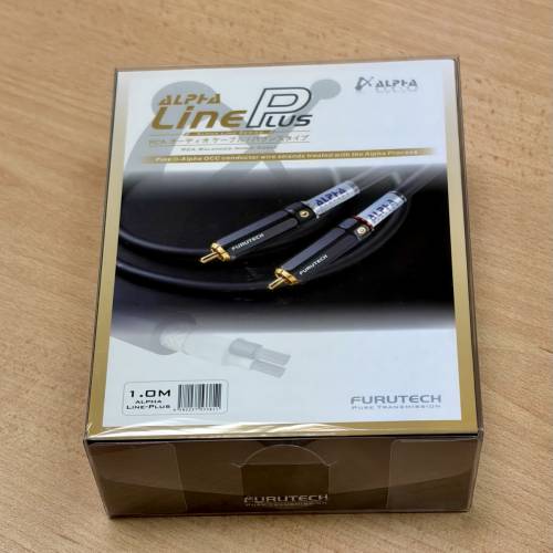 Furutech Alpha-Line-Plus RCA cable 1.0m