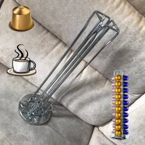 ☕️ Capsule Rack for NESPRESSO Rusty USED 咖啡膠囊架 旋轉 底座 有生鏽和花 ☕️