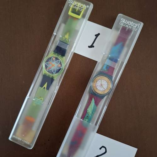 Swatch 手錶 1980's-1900's (Lot 1/1) 1-8 Quartz