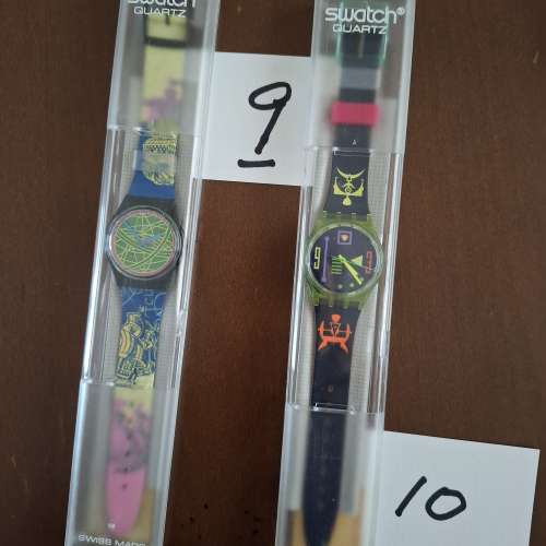 Swatch 手錶 1980's-1900's (Lot 1/2) 9-18 Quartz